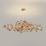 Acrylic Gingko Leaf Chandelier