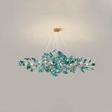 Acrylic Gingko Leaf Chandelier