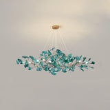 Acrylic Gingko Leaf Chandelier