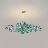 Acrylic Gingko Leaf Chandelier