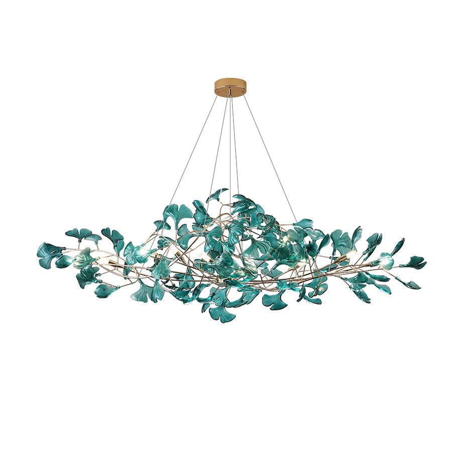 Acrylic Gingko Leaf Chandelier