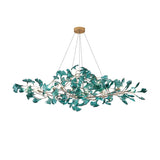 Acrylic Gingko Leaf Chandelier