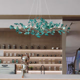 Acrylic Gingko Leaf Chandelier