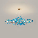 Acrylic Gingko Leaf Chandelier