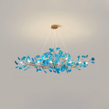 Acrylic Gingko Leaf Chandelier