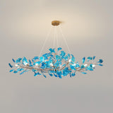 Acrylic Gingko Leaf Chandelier