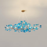 Acrylic Gingko Leaf Chandelier