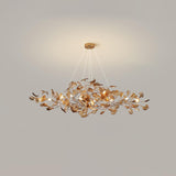 Acrylic Gingko Leaf Chandelier