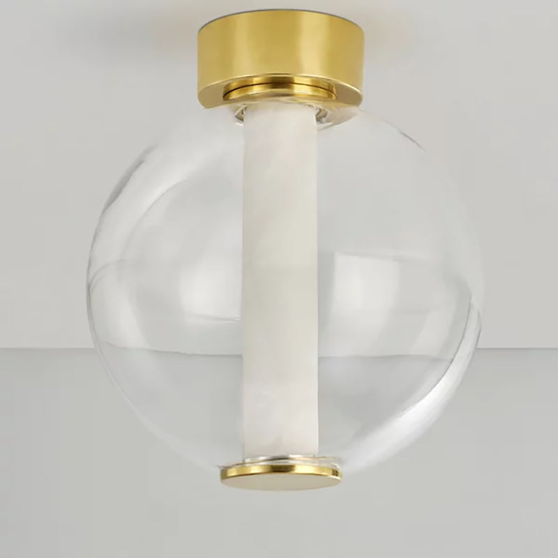 Pietra Art Spherical Glass Flushmount