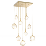 Art Twisted Square Chandelier