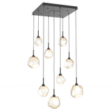 Art Twisted Square Chandelier