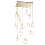 Art Twisted Square Chandelier