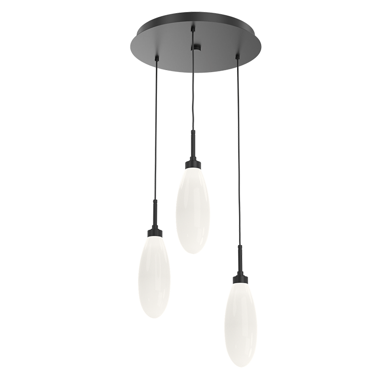 Art Glass Fiori Round Pendant Chandelier