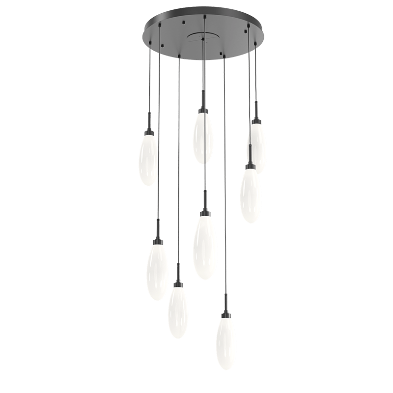 Art Glass Fiori Round Pendant Chandelier