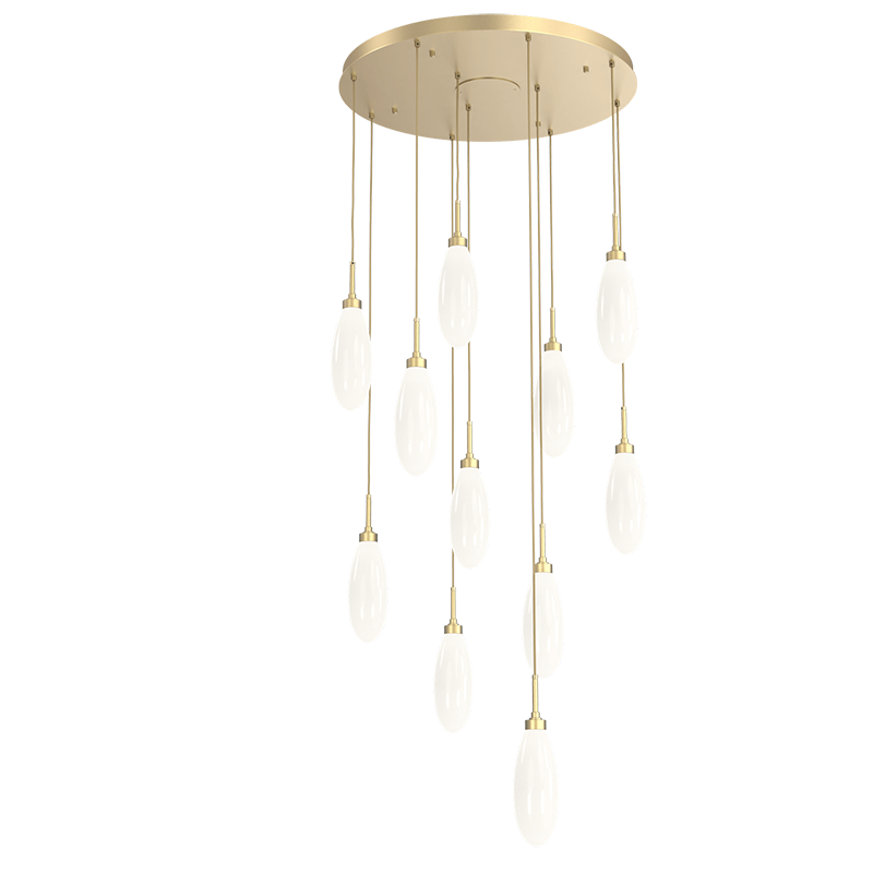 Art Glass Fiori Round Pendant Chandelier