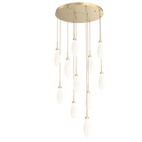 Art Glass Fiori Round Pendant Chandelier