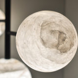 Carol Sphere Delight - Modern Artistic Alabaster Chandelier Light