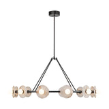 Dahlia Alabaster Chandelier 46''D