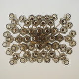 Elegant Murano Poliedri Smoked Glass Chandelier 22"