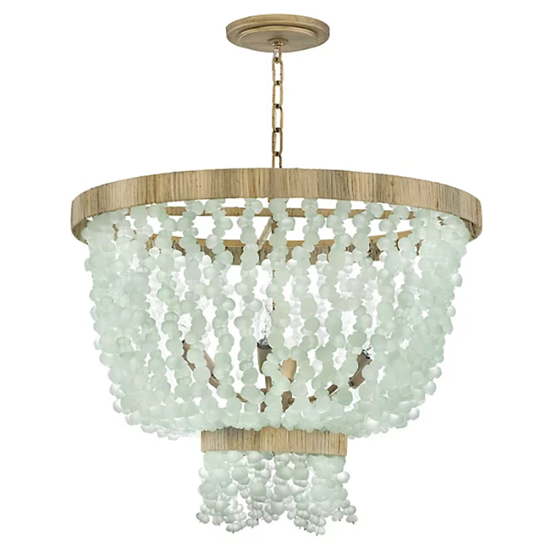 Art Glass Dune Round Chandelier