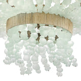 Art Glass Dune Round Chandelier