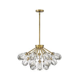 Art Glass Crystal Elise Chandelier