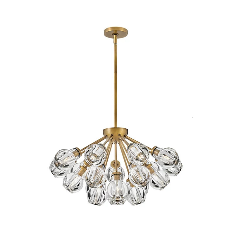 Art Glass Crystal Elise Chandelier