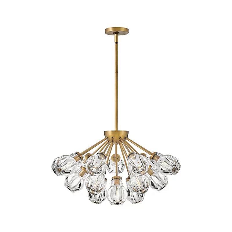 Art Glass Crystal Elise Chandelier