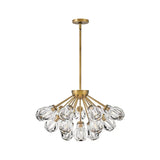 Art Glass Crystal Elise Chandelier