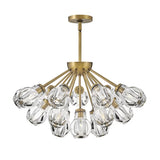 Art Glass Crystal Elise Chandelier