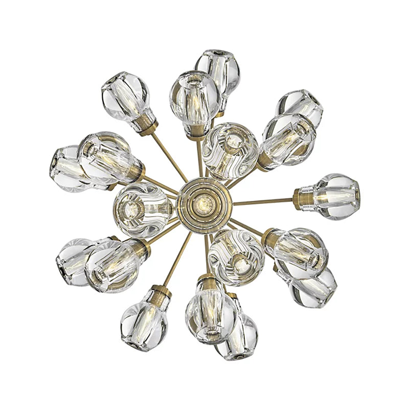 Art Glass Crystal Elise Chandelier