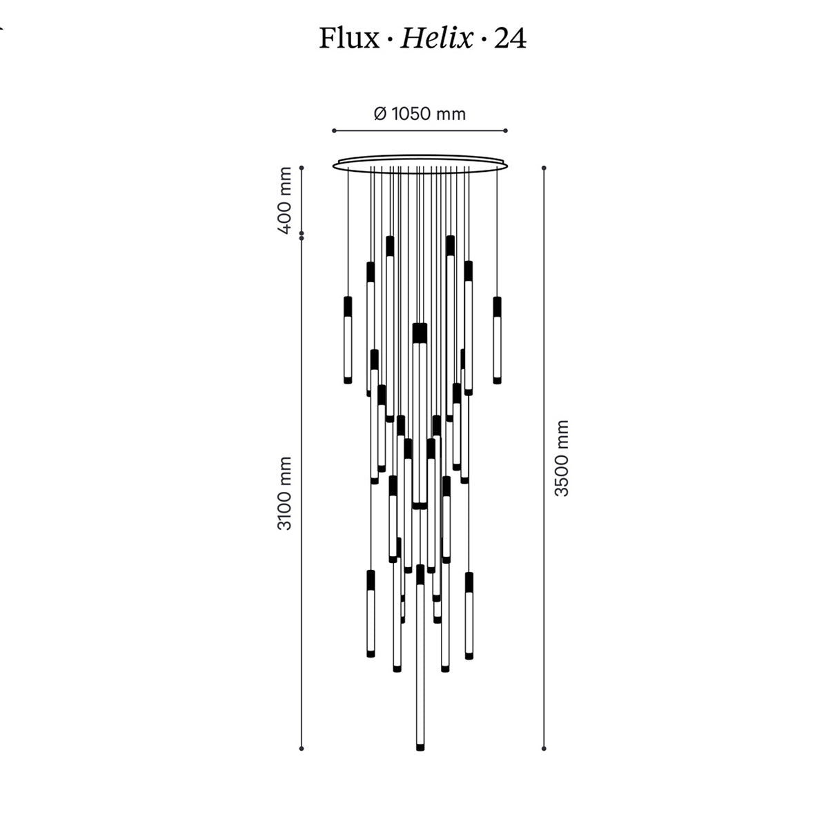 Flux · Helixes 24-lightings