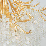 Art Glass Drops Genoa Chandelier