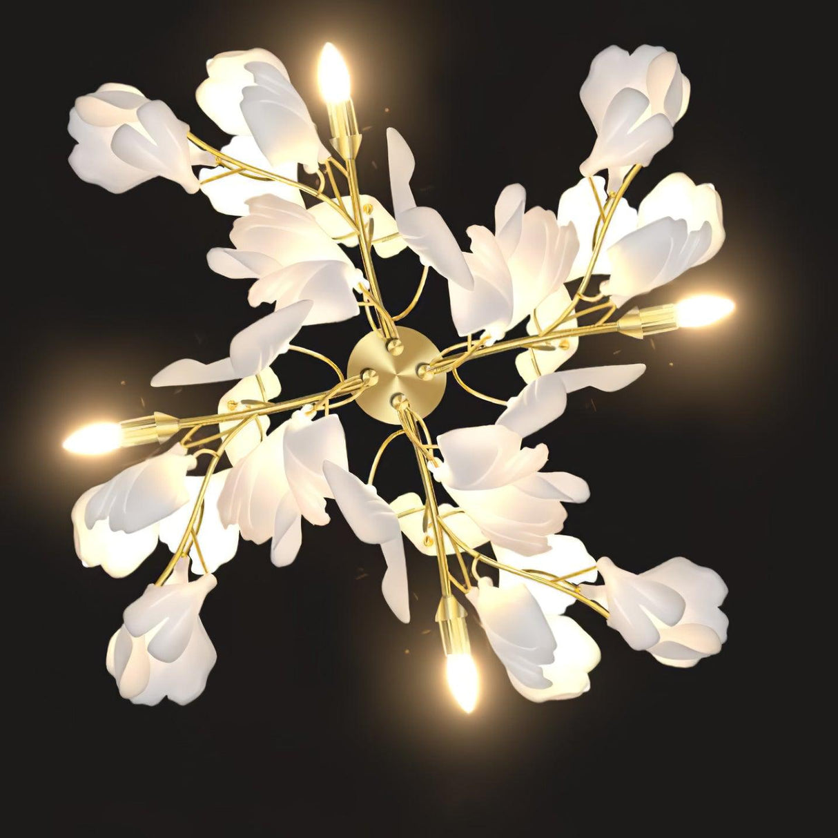 Gingko Flowers Wall Lamp