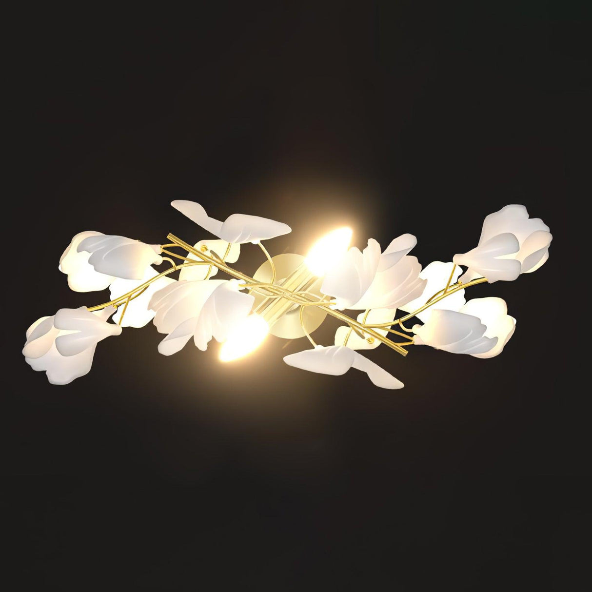 Gingko Flowers Wall Lamp