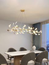 Gingko Linear Chandelier For Cord