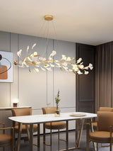 Gingko Linear Chandelier For Cord