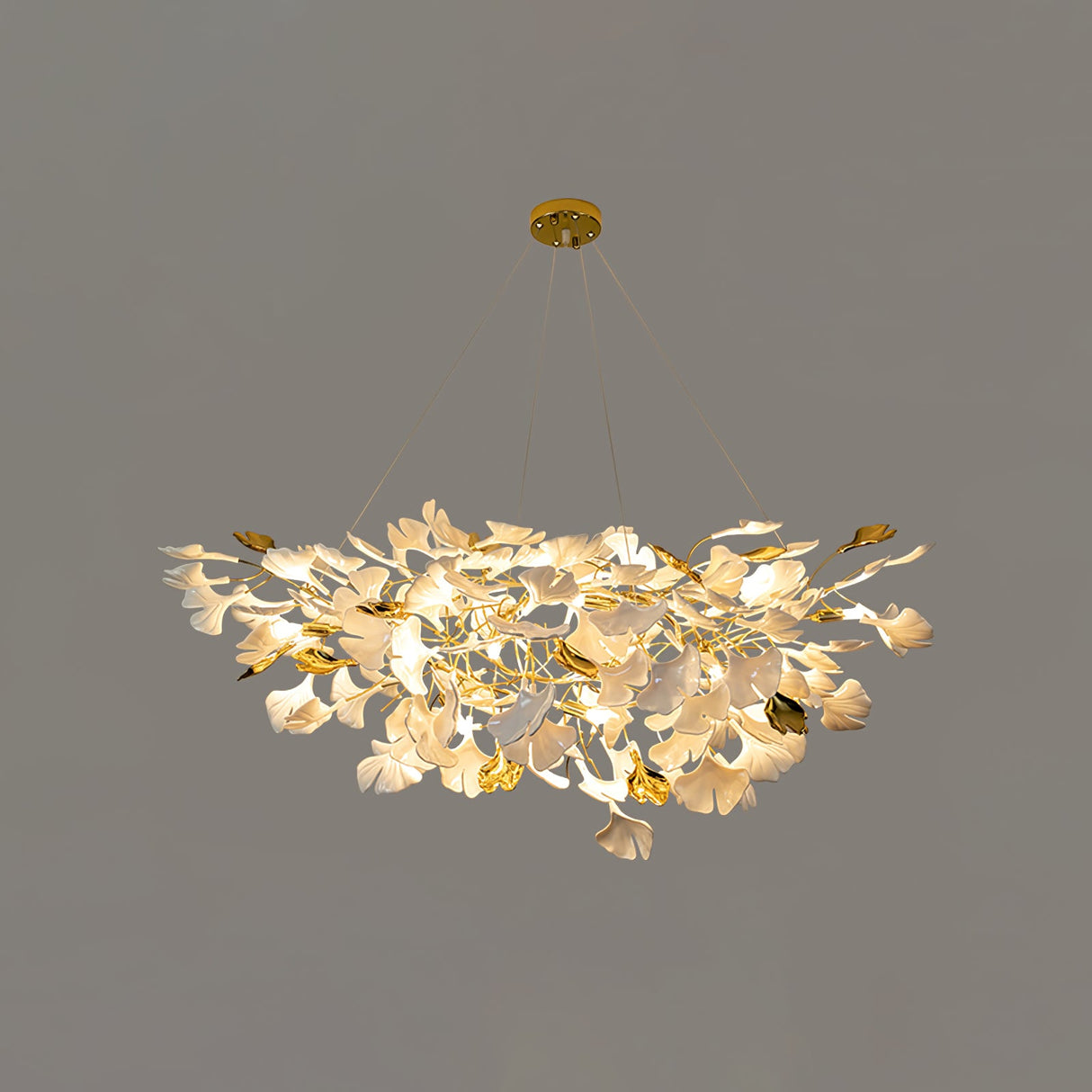 Gingko Ovl Chandelier