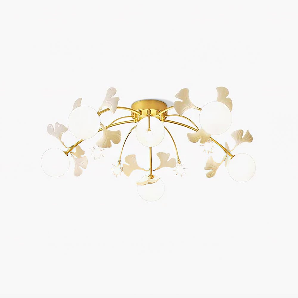 Gingko Glass Ceiling Lamp