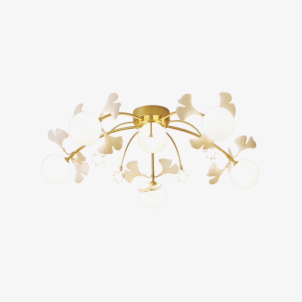 Gingko Glass Ceiling Lamp