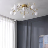 Gingko Glass Ceiling Lamp