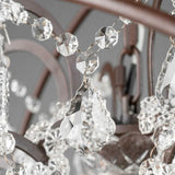 Annie Gyro Crystal Double Chandelier