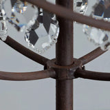 Annie Gyro Crystal Floor Lamp