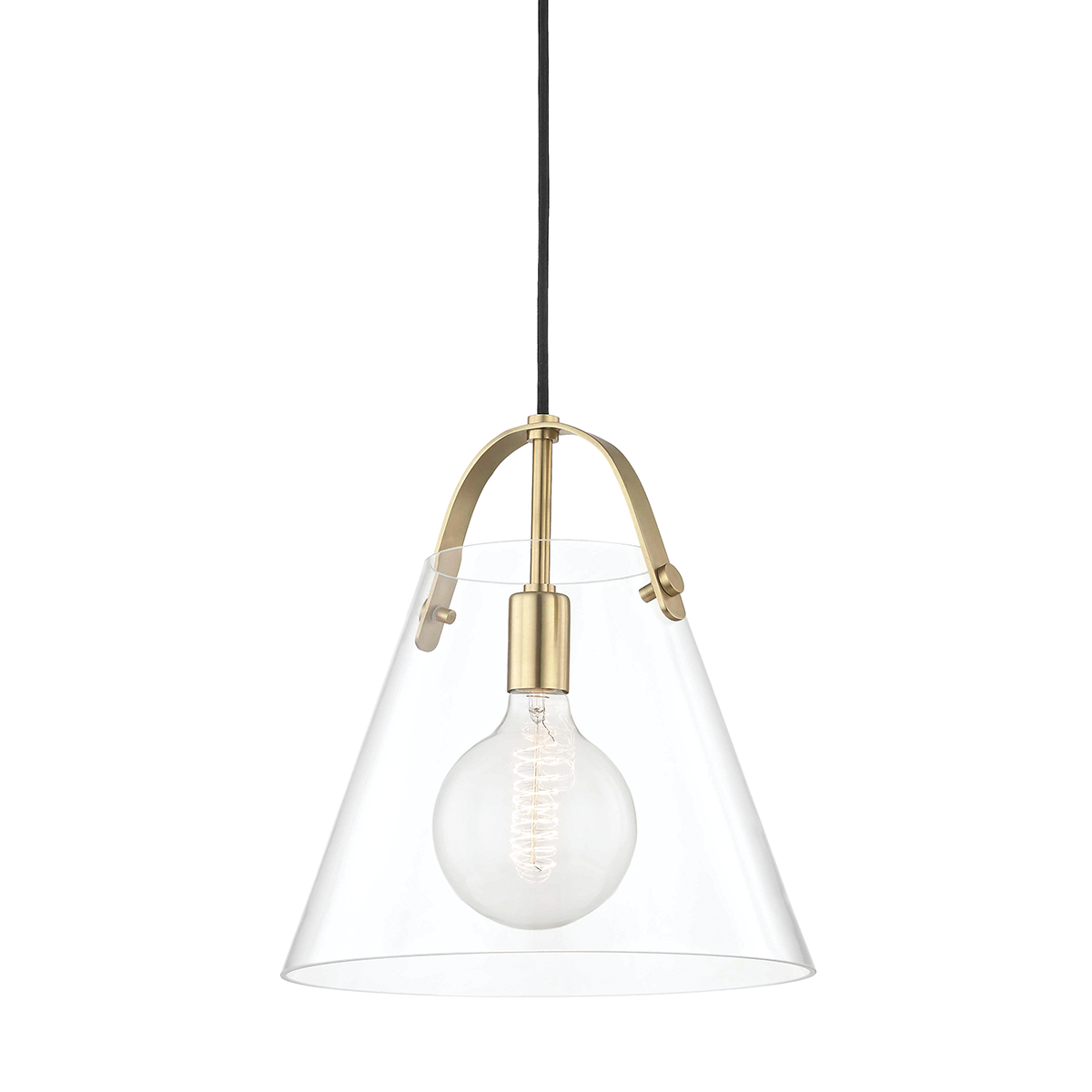 Karin Tapered Glass Shade Pendant