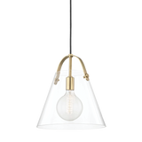 Karin Tapered Glass Shade Pendant