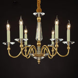 Angle Chandelier 26" 6 Lights