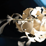 Gingko Chandelier G USE White and Gold