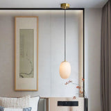 Lithos Alabaster Pendant Light