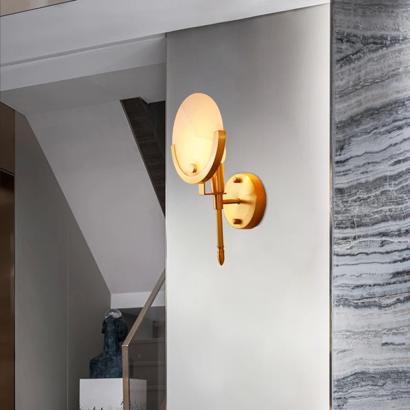 Luxus Alabaster Wall Sconce