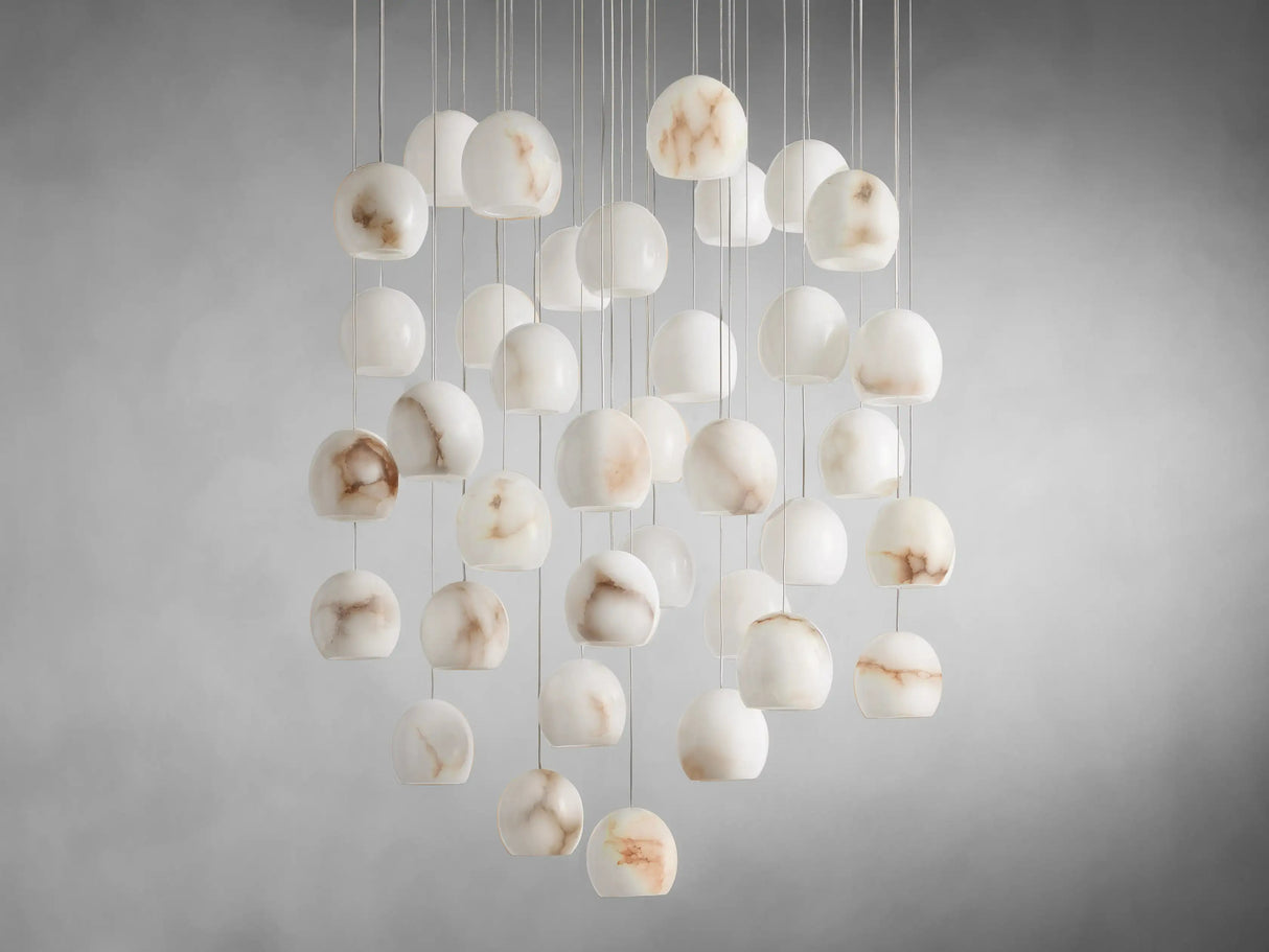 Alabaster Maeva Round Chandelier